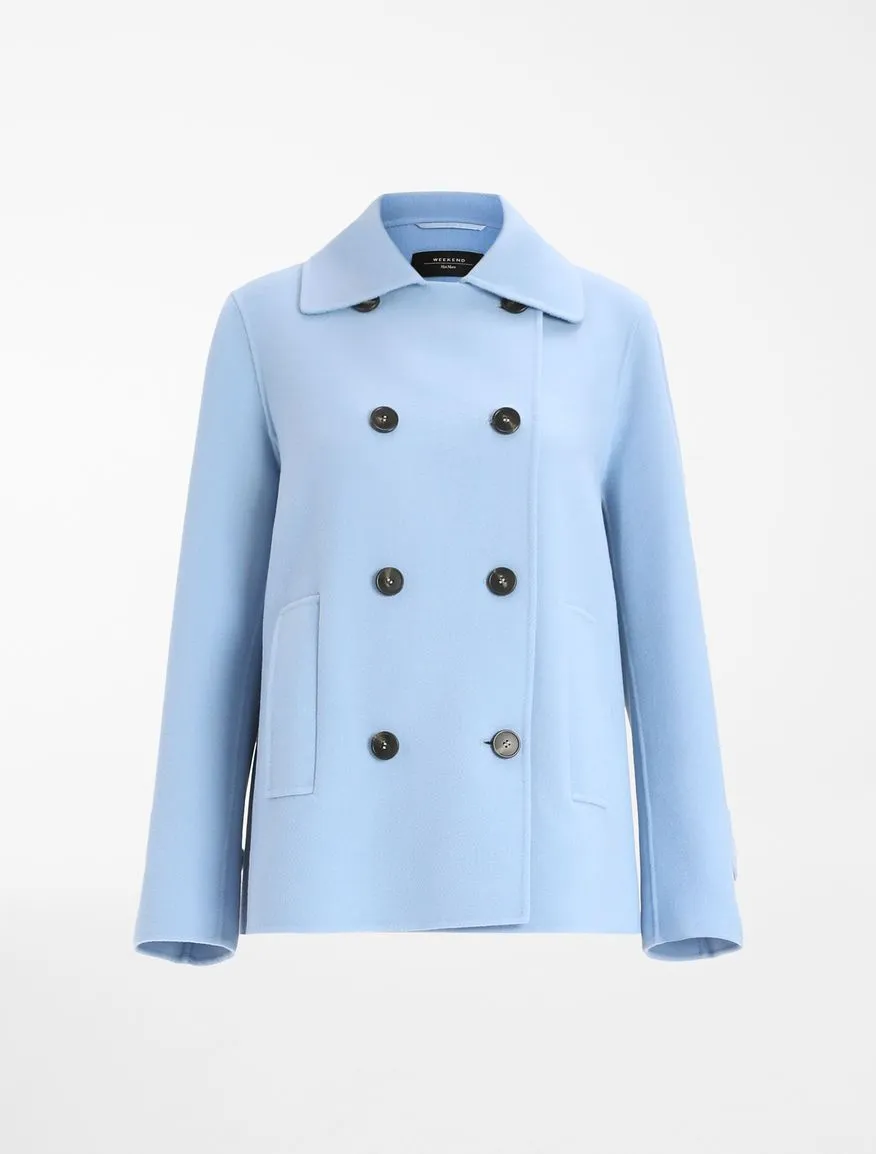 Agnese Wool Peacoat Double Face