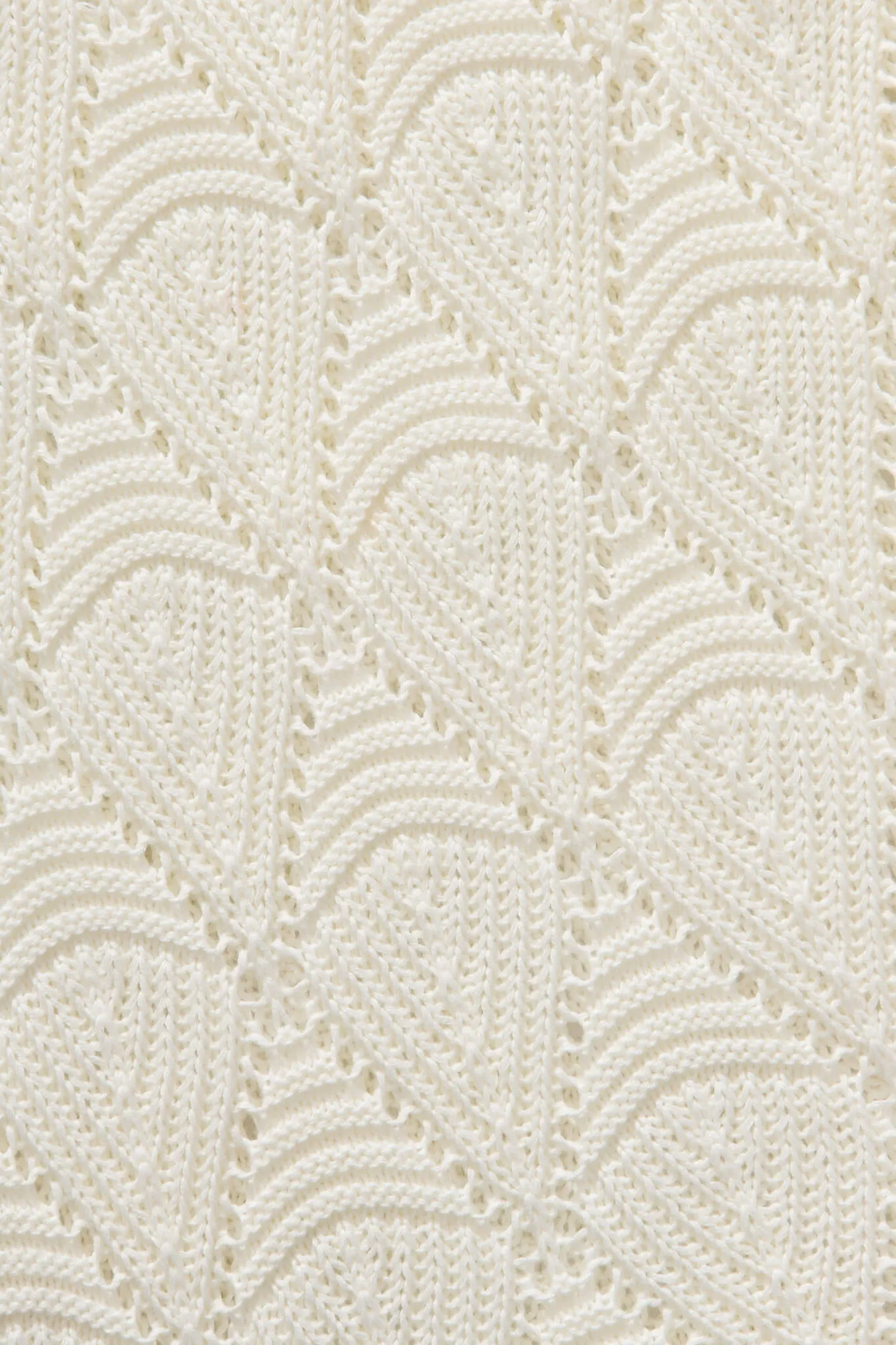 Azelia Knit In Cream Wool Blend