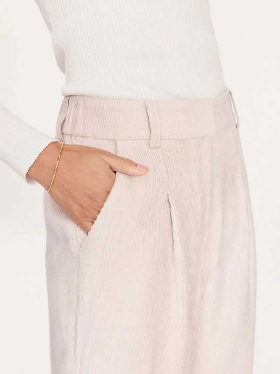 Brochu Walker Harlow Pant in Perle