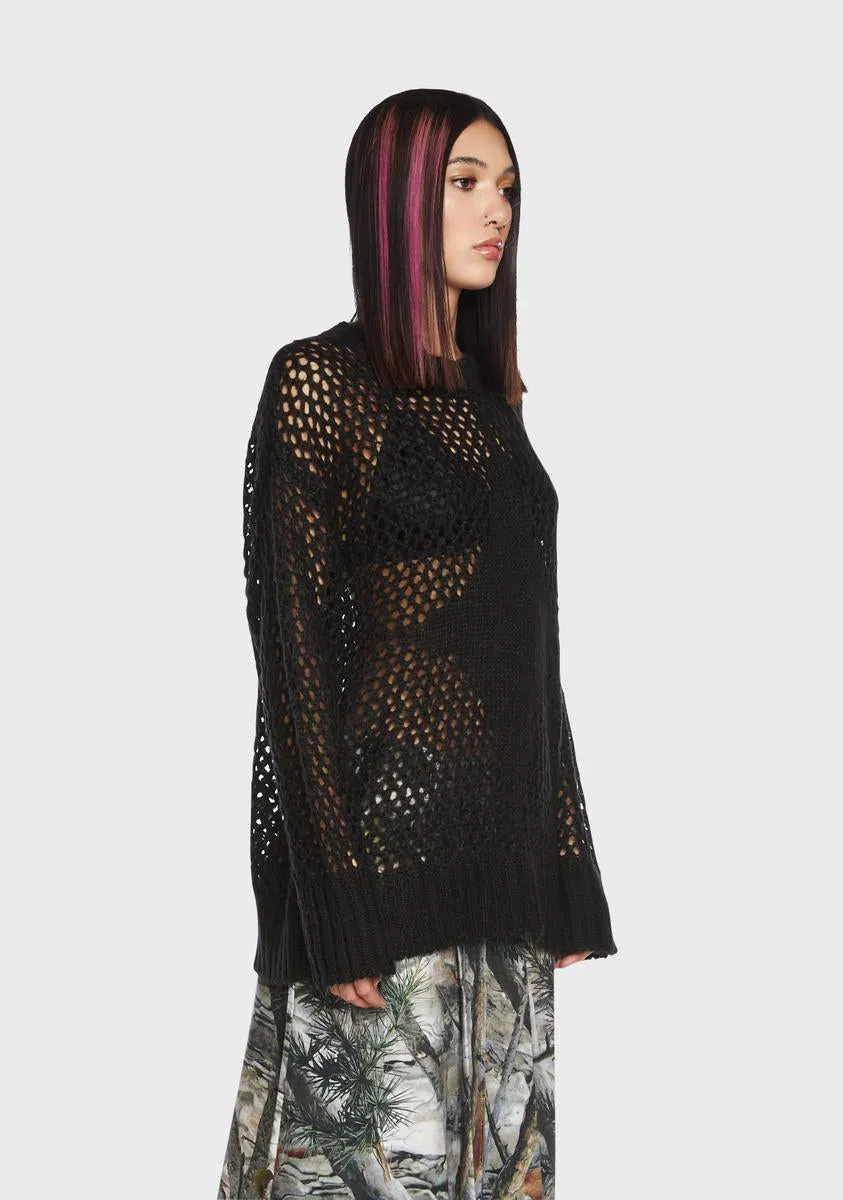 Chain Mail Knit Jumper