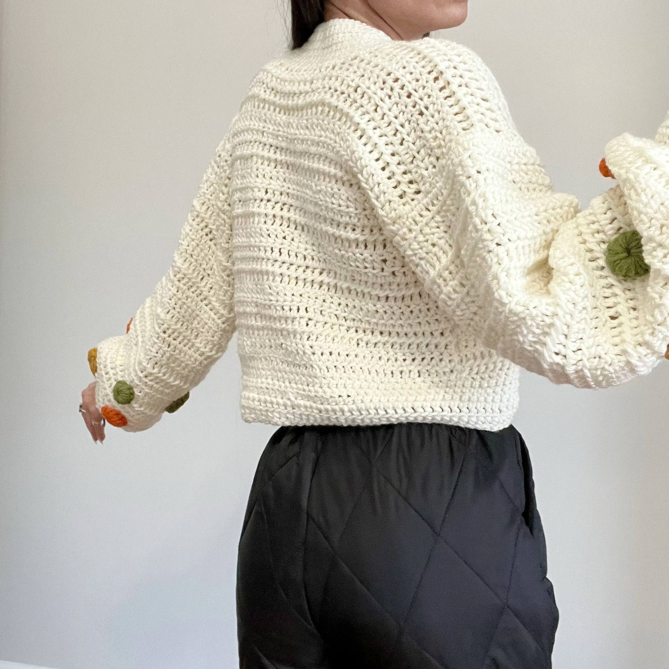 Chunky Crocheted Cardigan