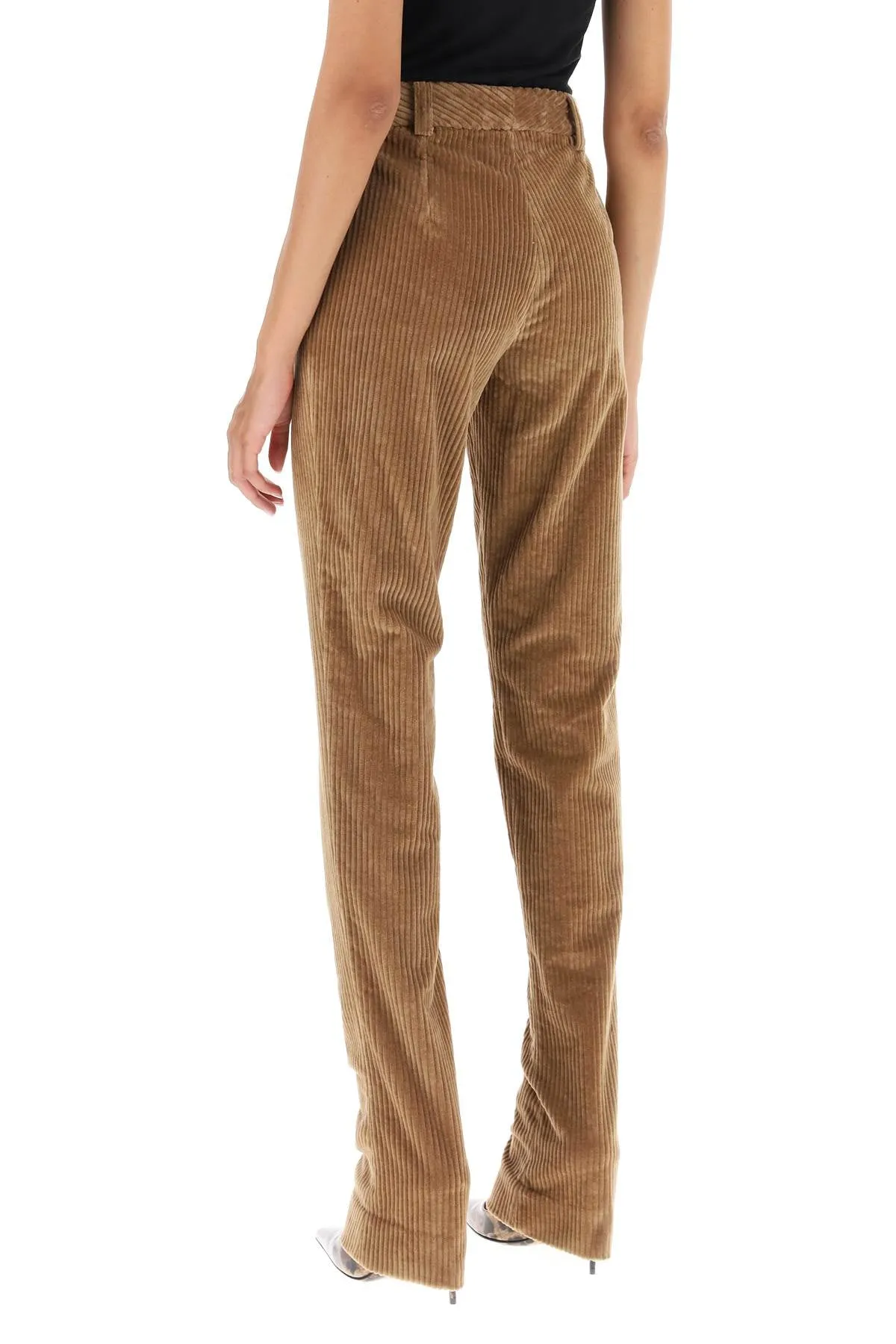 corduroy trumpet pants