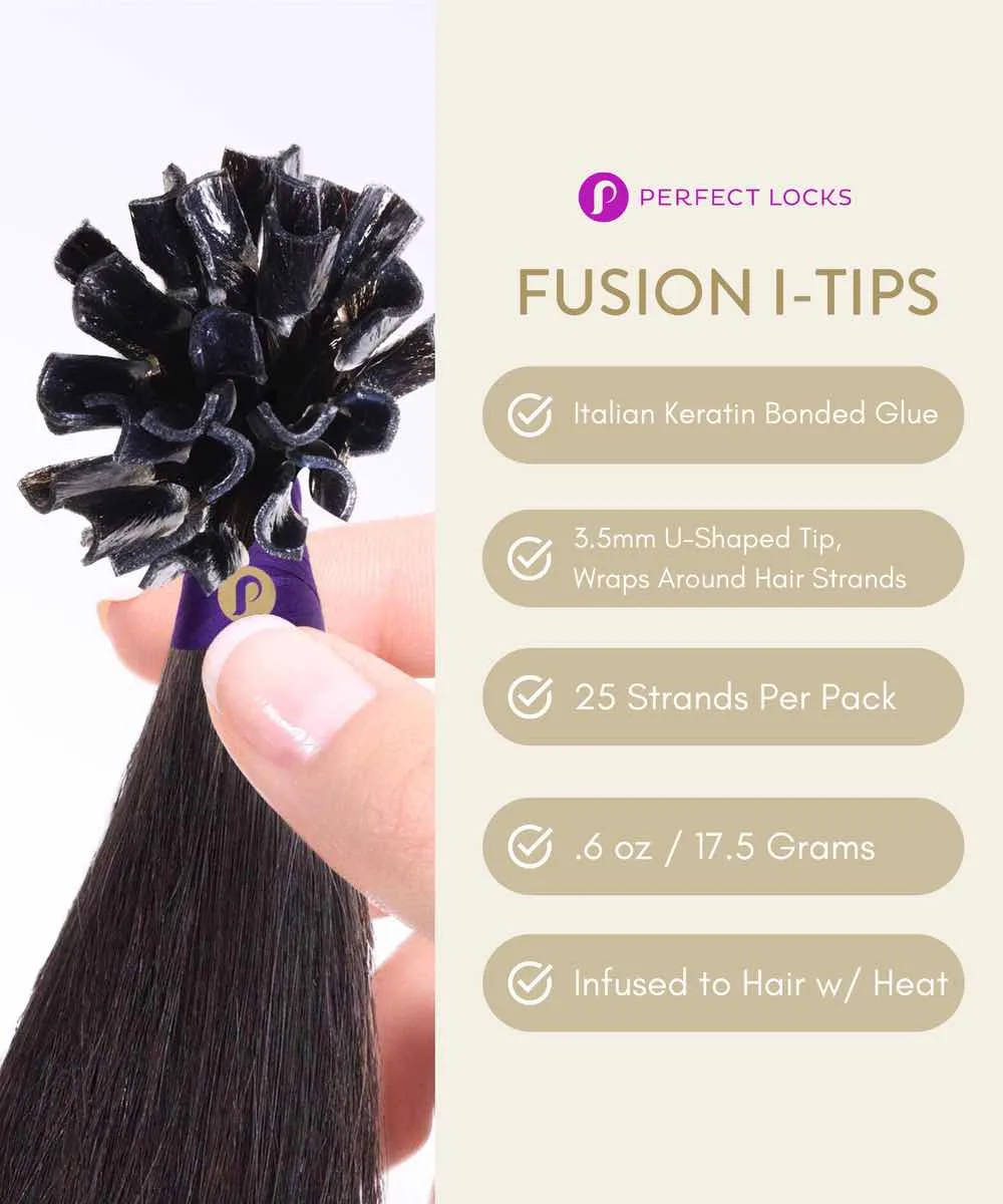 Curly Fusion U-Tip Hair