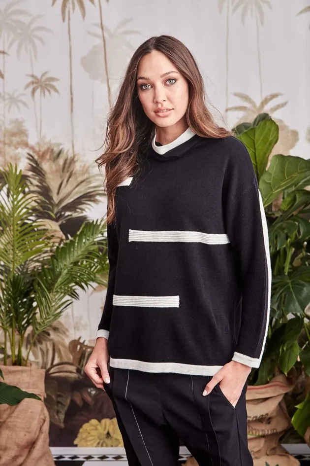 Diversion Sweater- Black