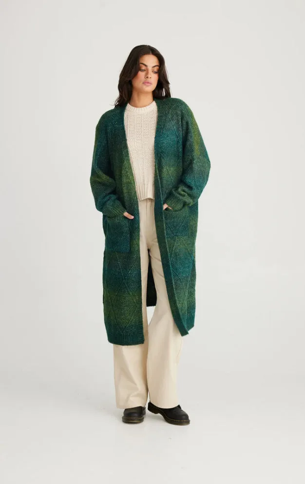 Eclipse Chunky Knit Long Cardigan