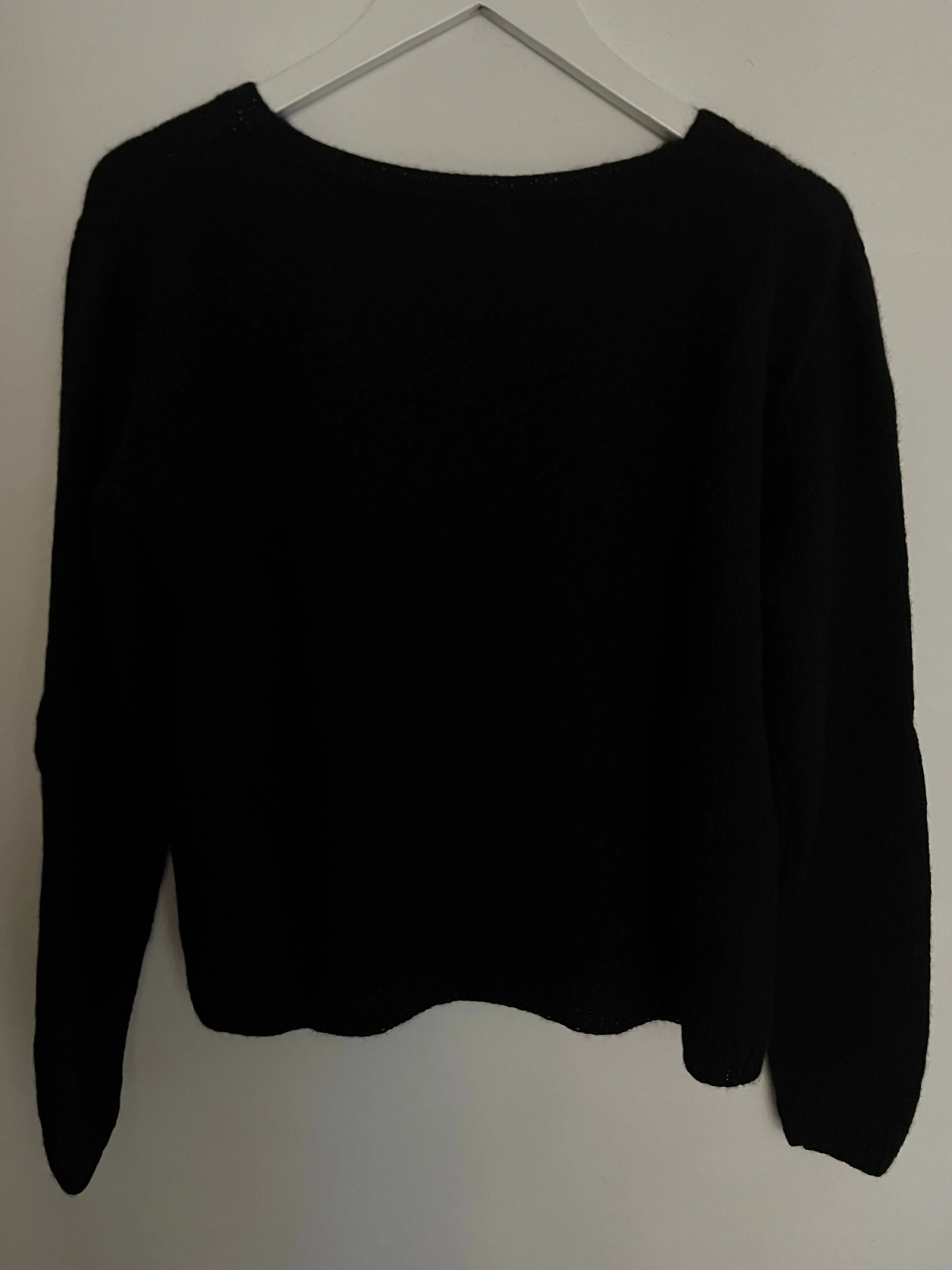 English Weather Black Sophie Sweater