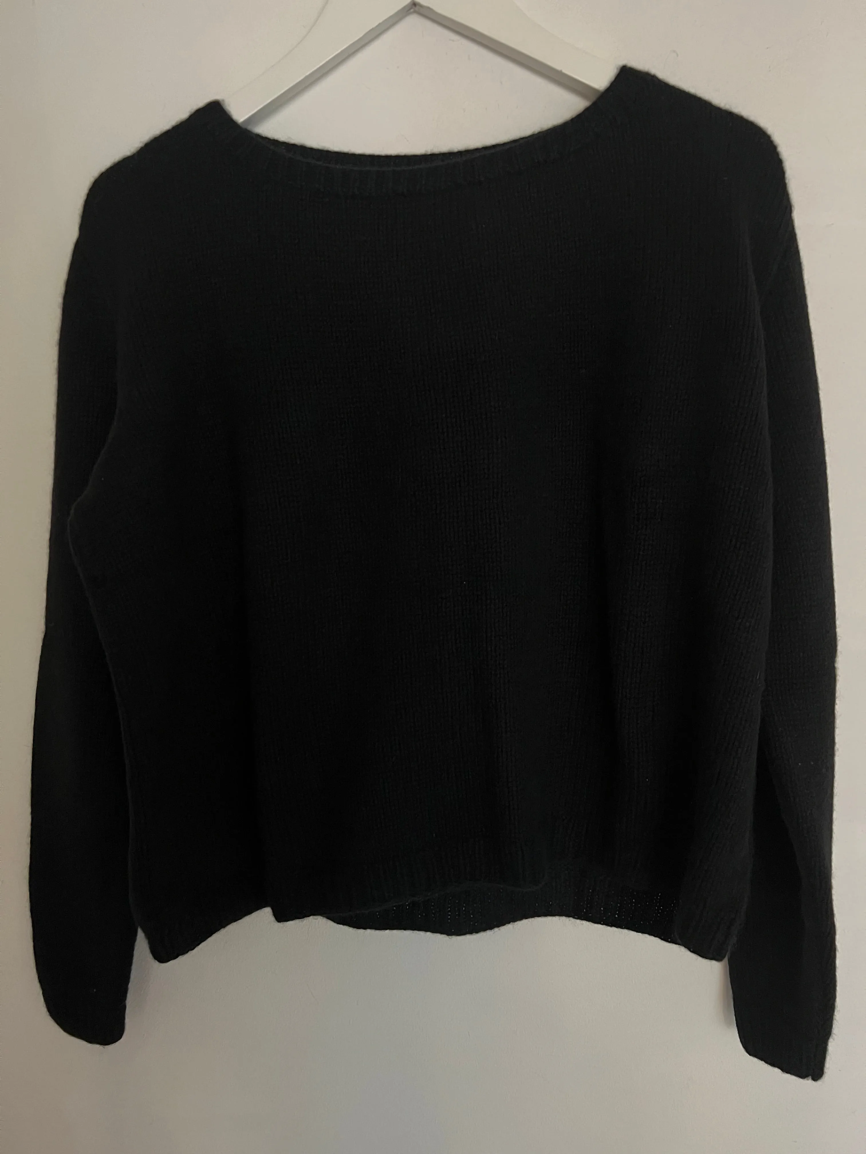 English Weather Black Sophie Sweater