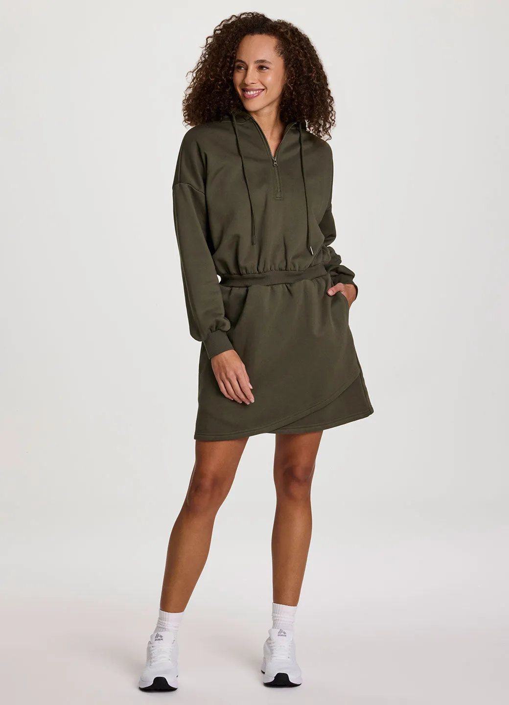 Everyday Fleece Hoodie Dress