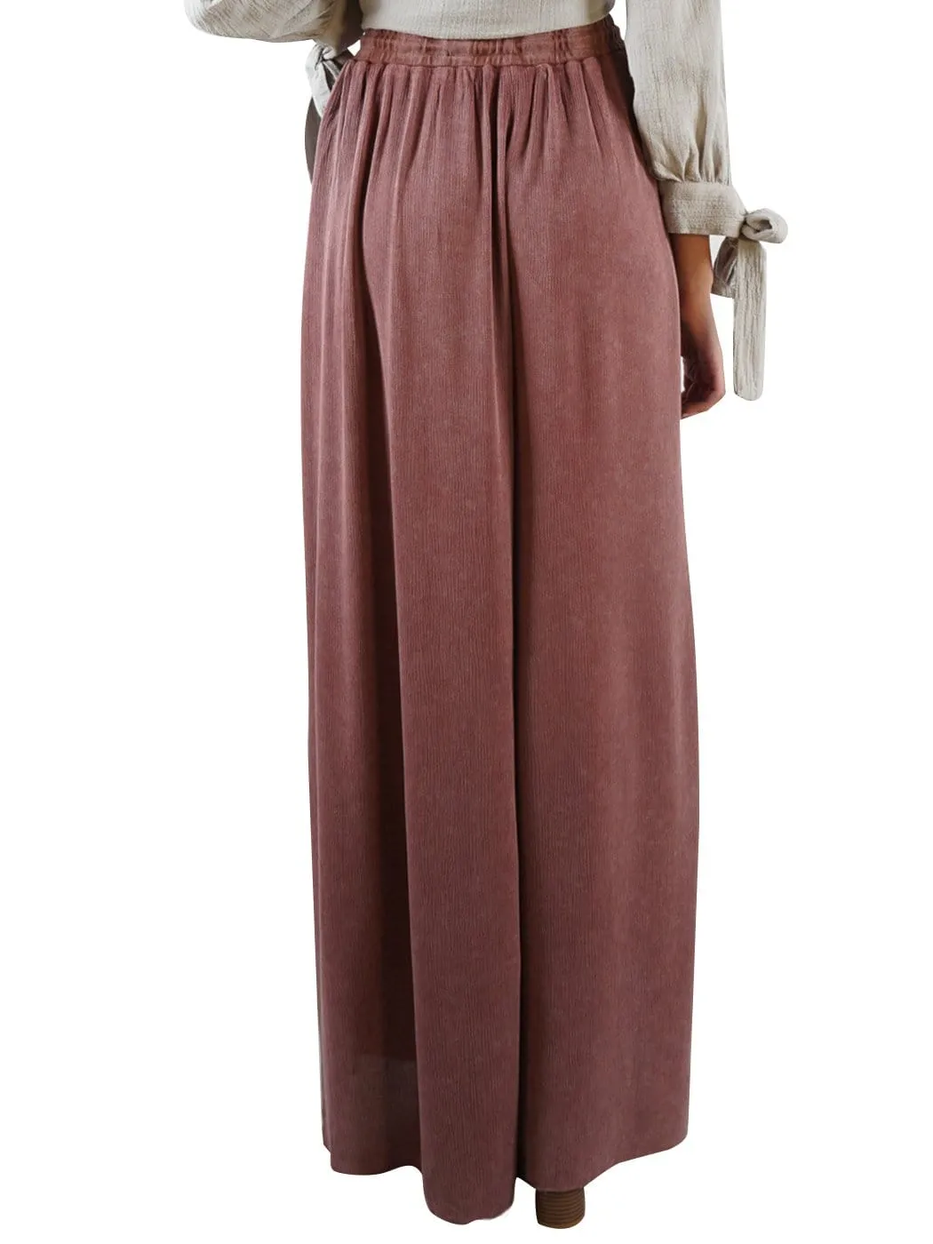 Everyday Palazzo High Waist Summer Day Pant