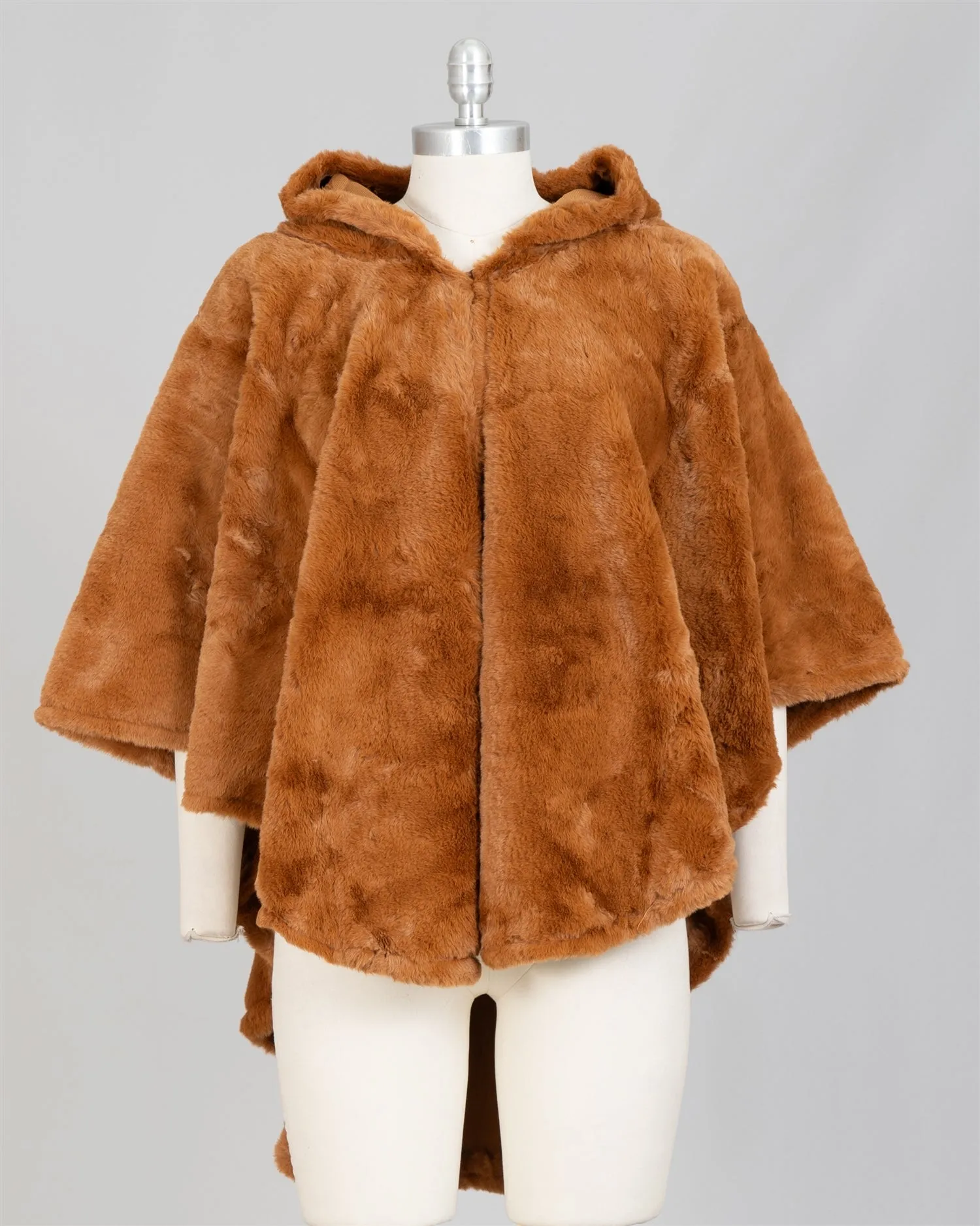 Fashion XY507 Faux Fur Cape