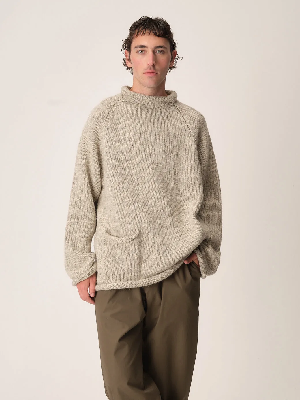 Fisherman Sweater, Oatmeal