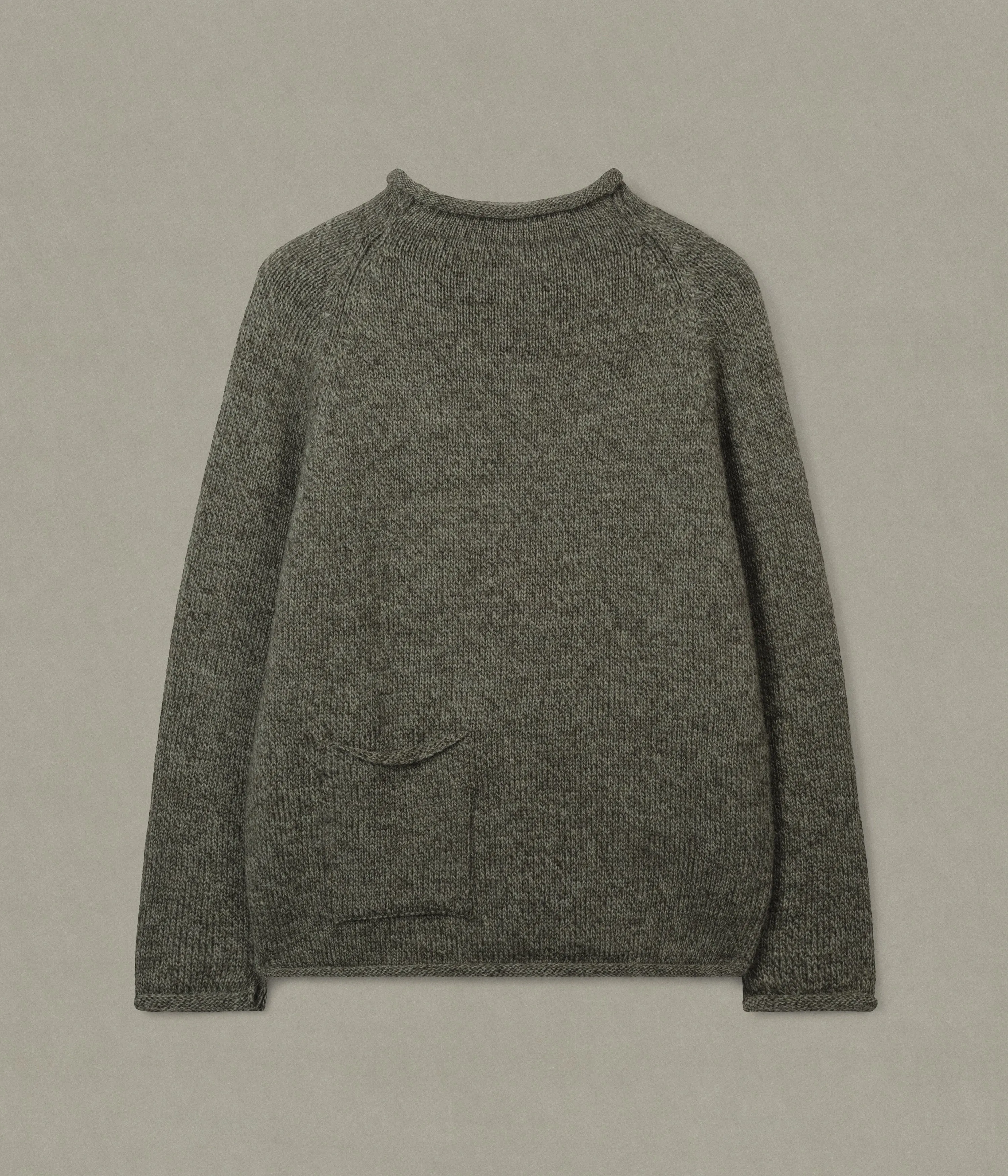 Fisherman Sweater, Sage