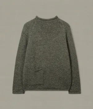 Fisherman Sweater, Sage