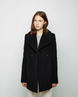 Frothy Woolen Peacoat