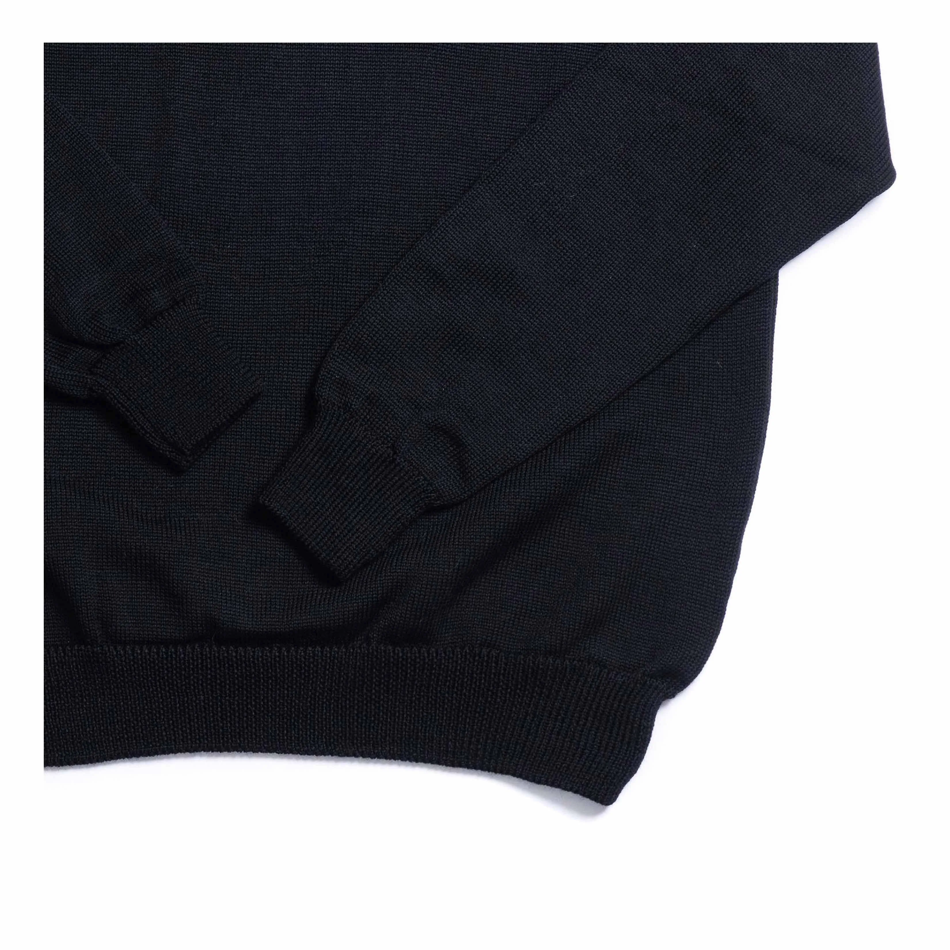 Heimat Textil Merino Deck Sweater - Schwarz