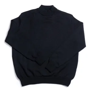 Heimat Textil Merino Deck Sweater - Schwarz