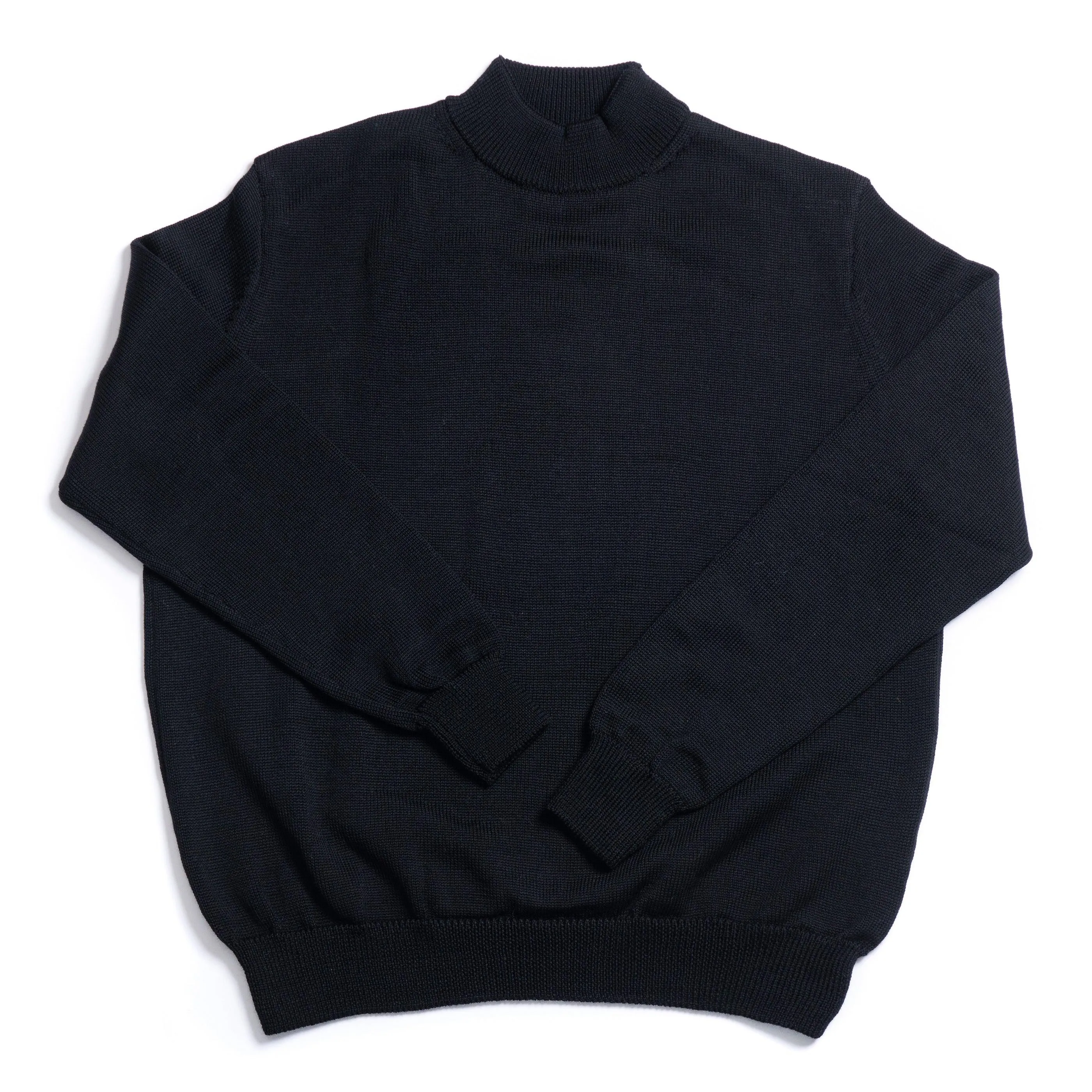 Heimat Textil Merino Deck Sweater - Schwarz