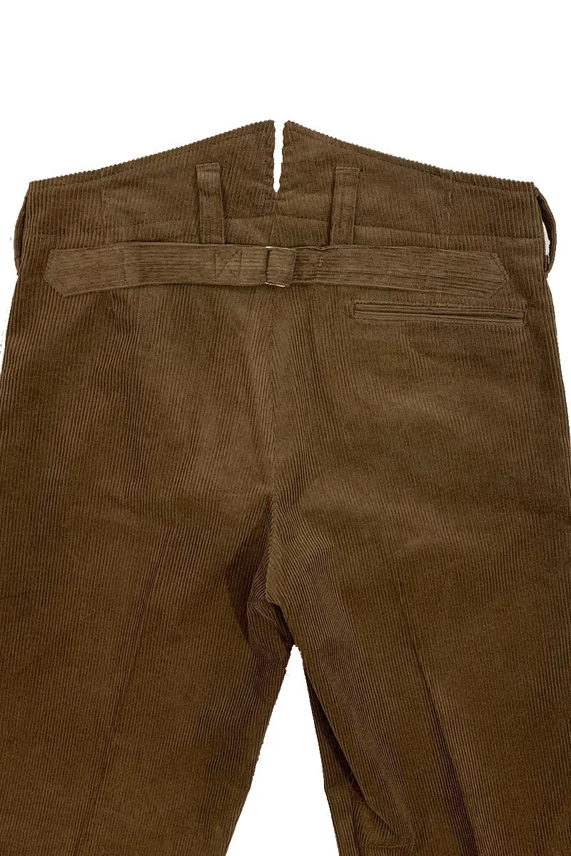 High Back Corduroy Work Trousers