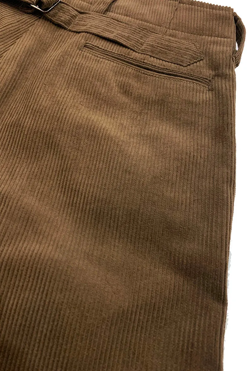 High Back Corduroy Work Trousers