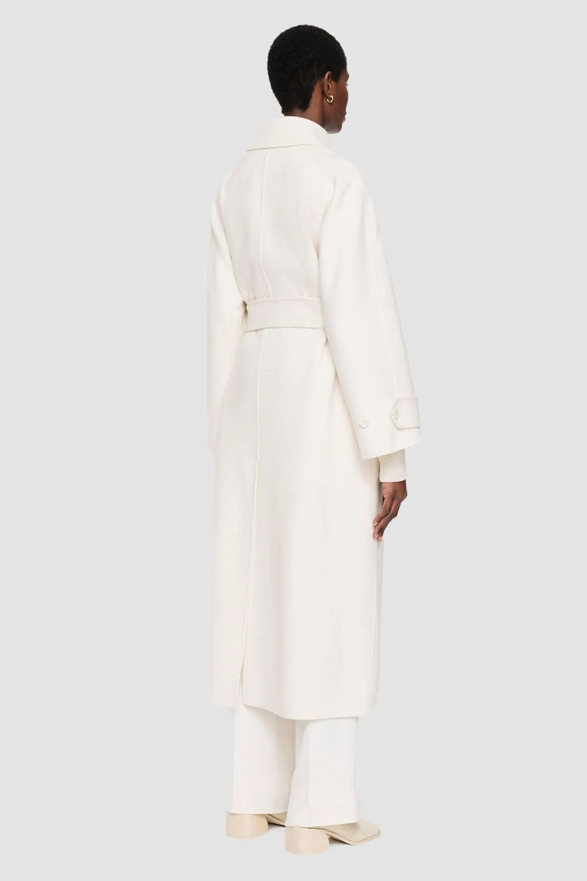 Joseph Double Face Navarre Coat - Ivory