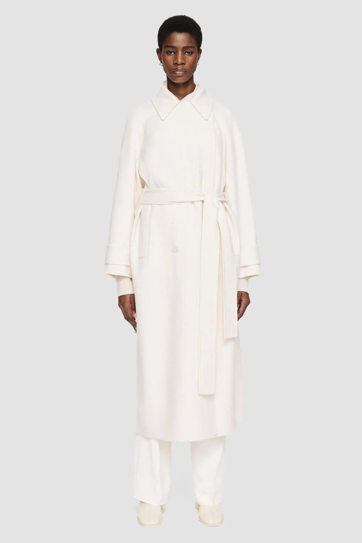 Joseph Double Face Navarre Coat - Ivory