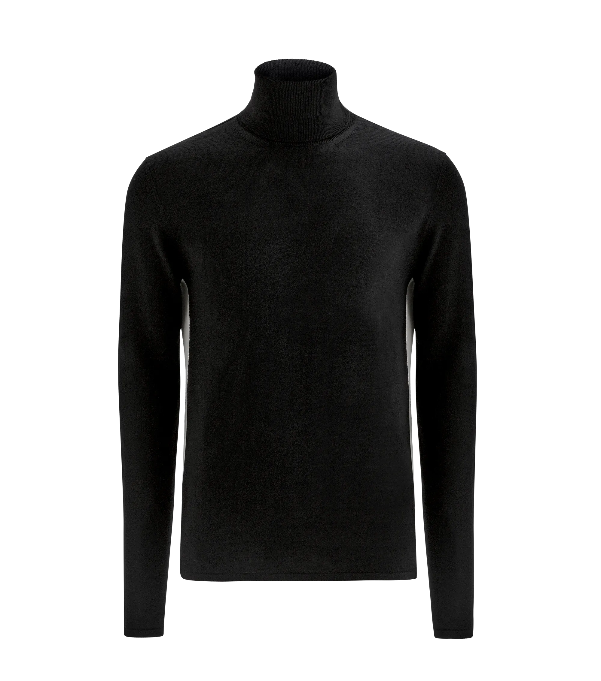 KALANI ROLL NECK PULLOVER</p>Jet Black