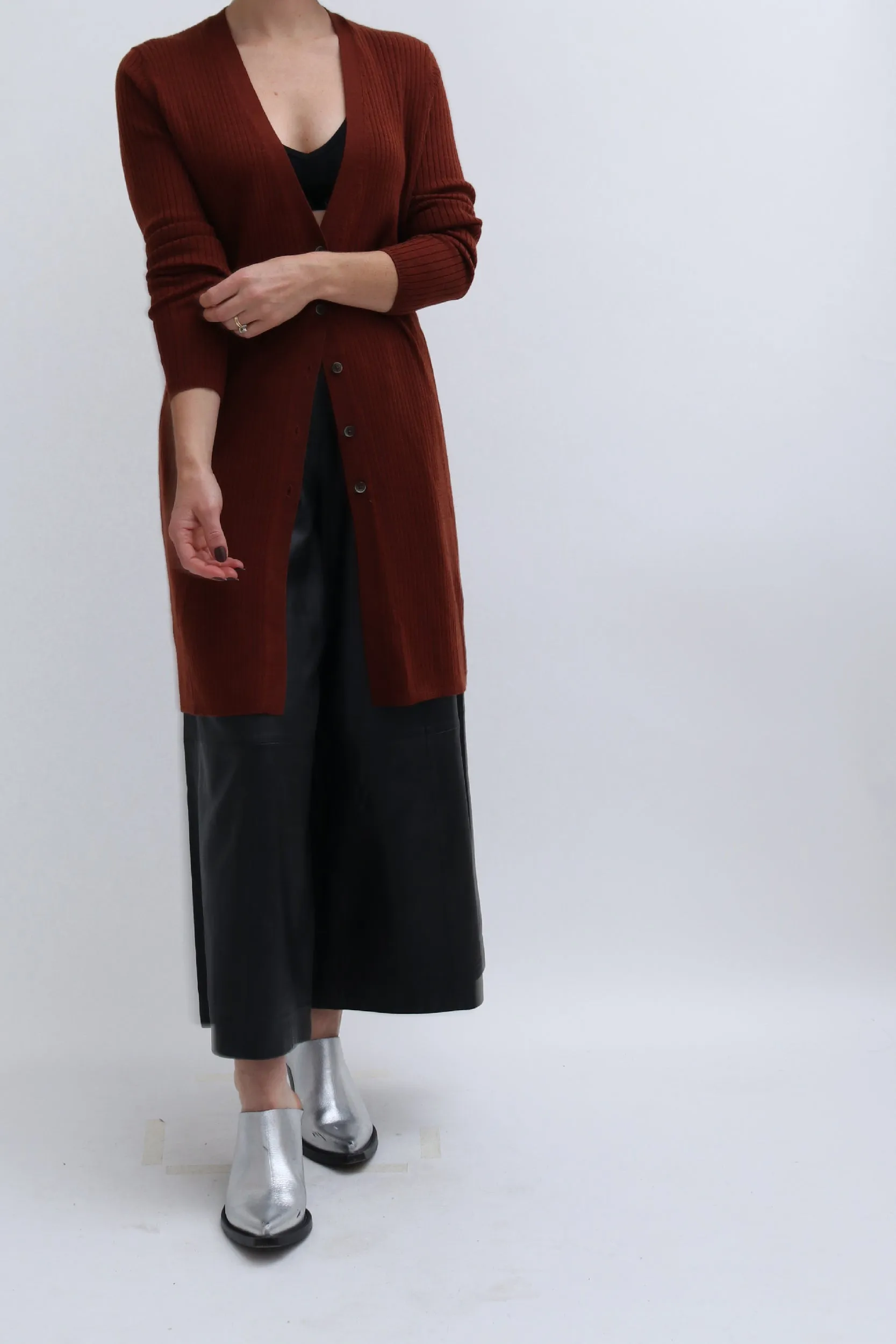 LONGLINE CARDIGAN