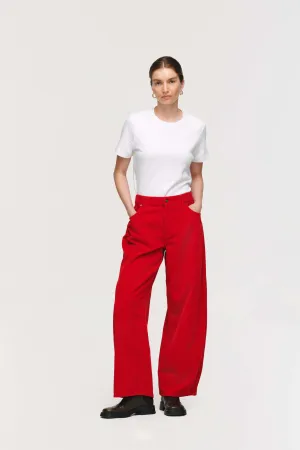 Markus Cord Barrel Leg Trouser