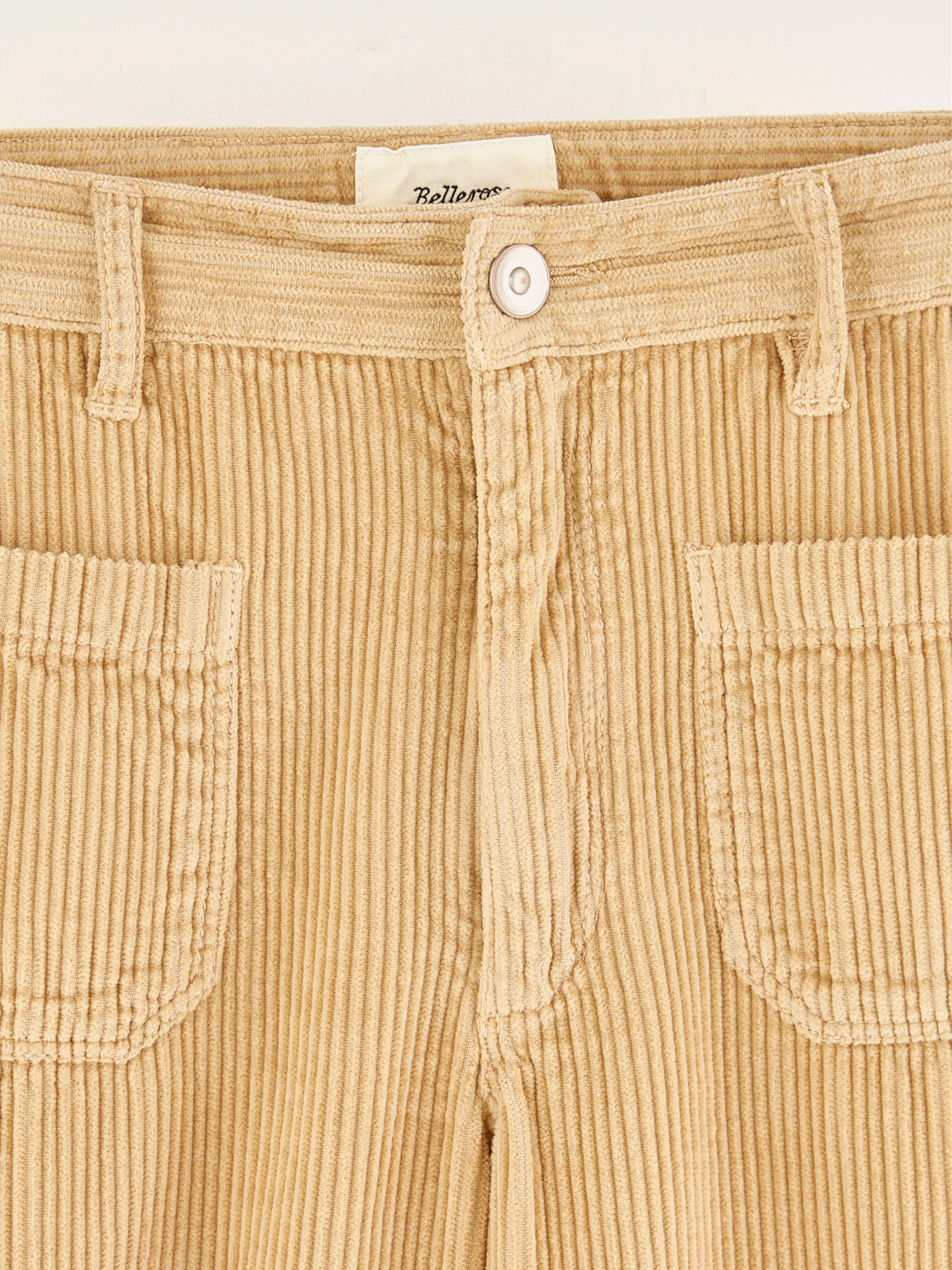 Pepy corduroy trousers (242 / G / CLAY)