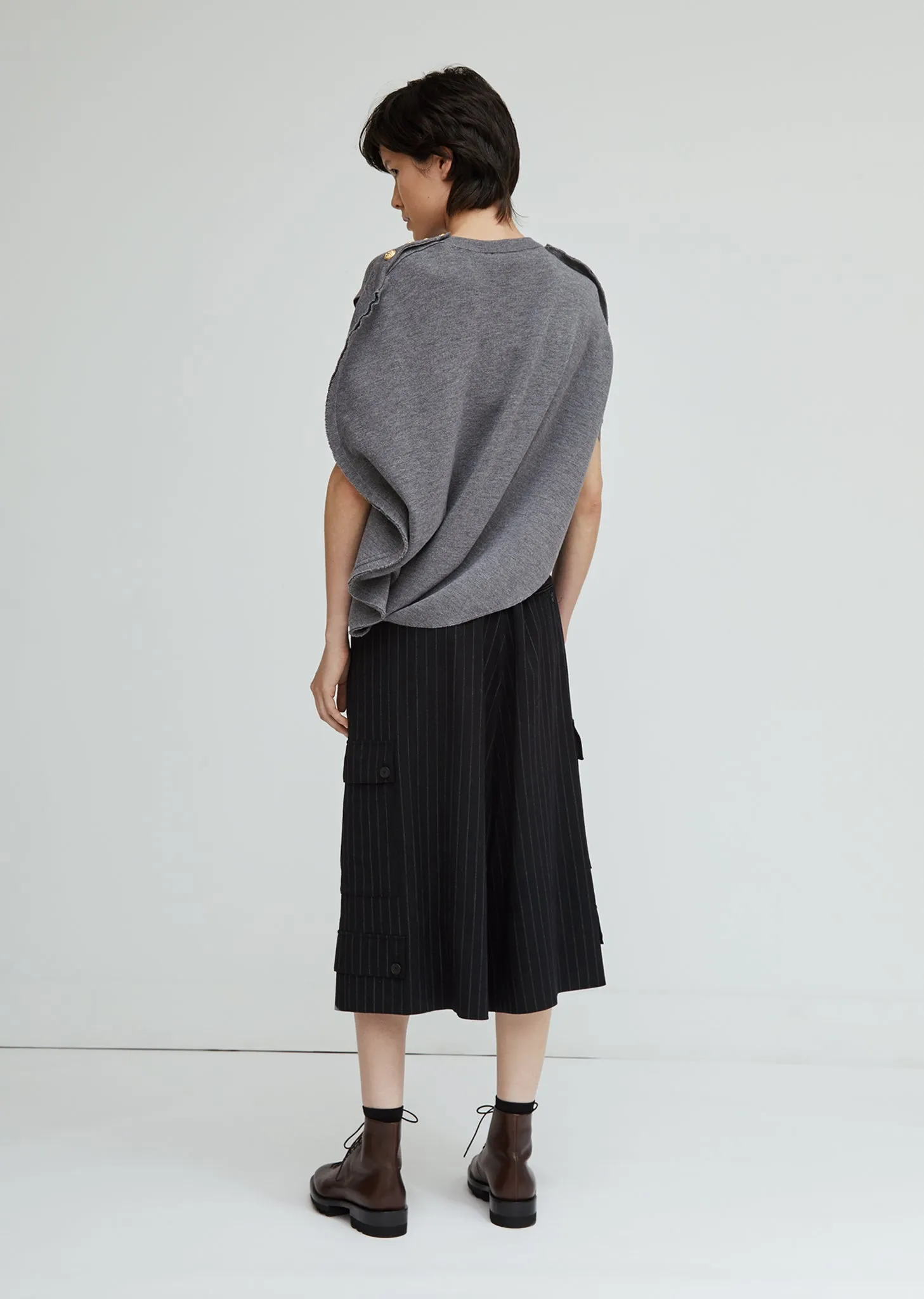 Pinstripe Culottes