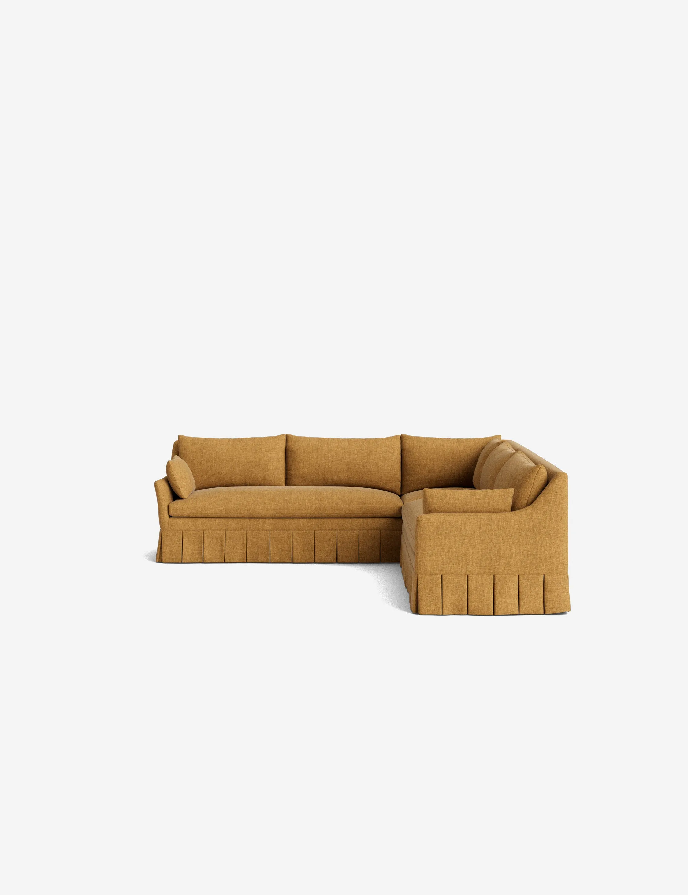 Portola Pleated Sectional Sofa