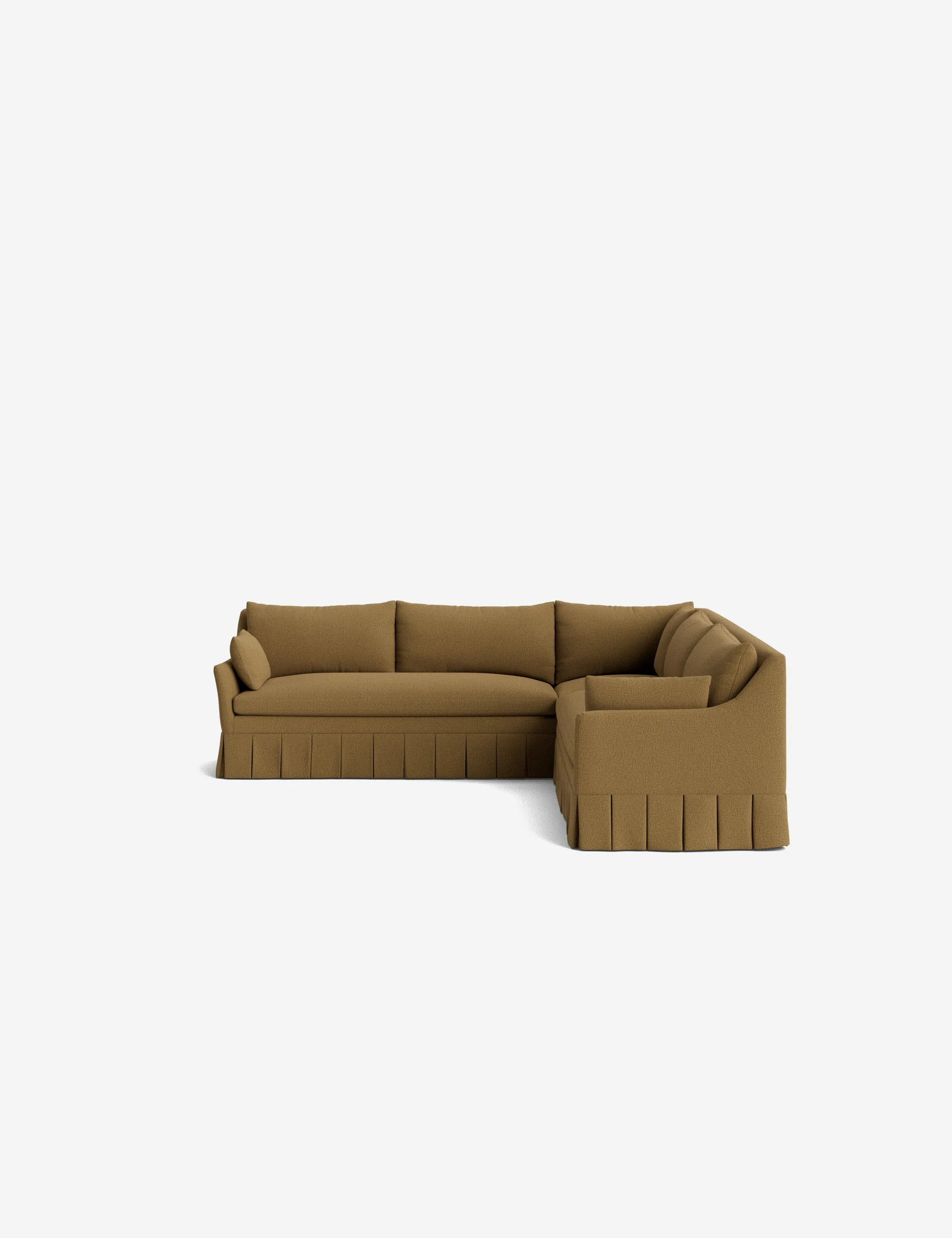 Portola Pleated Sectional Sofa