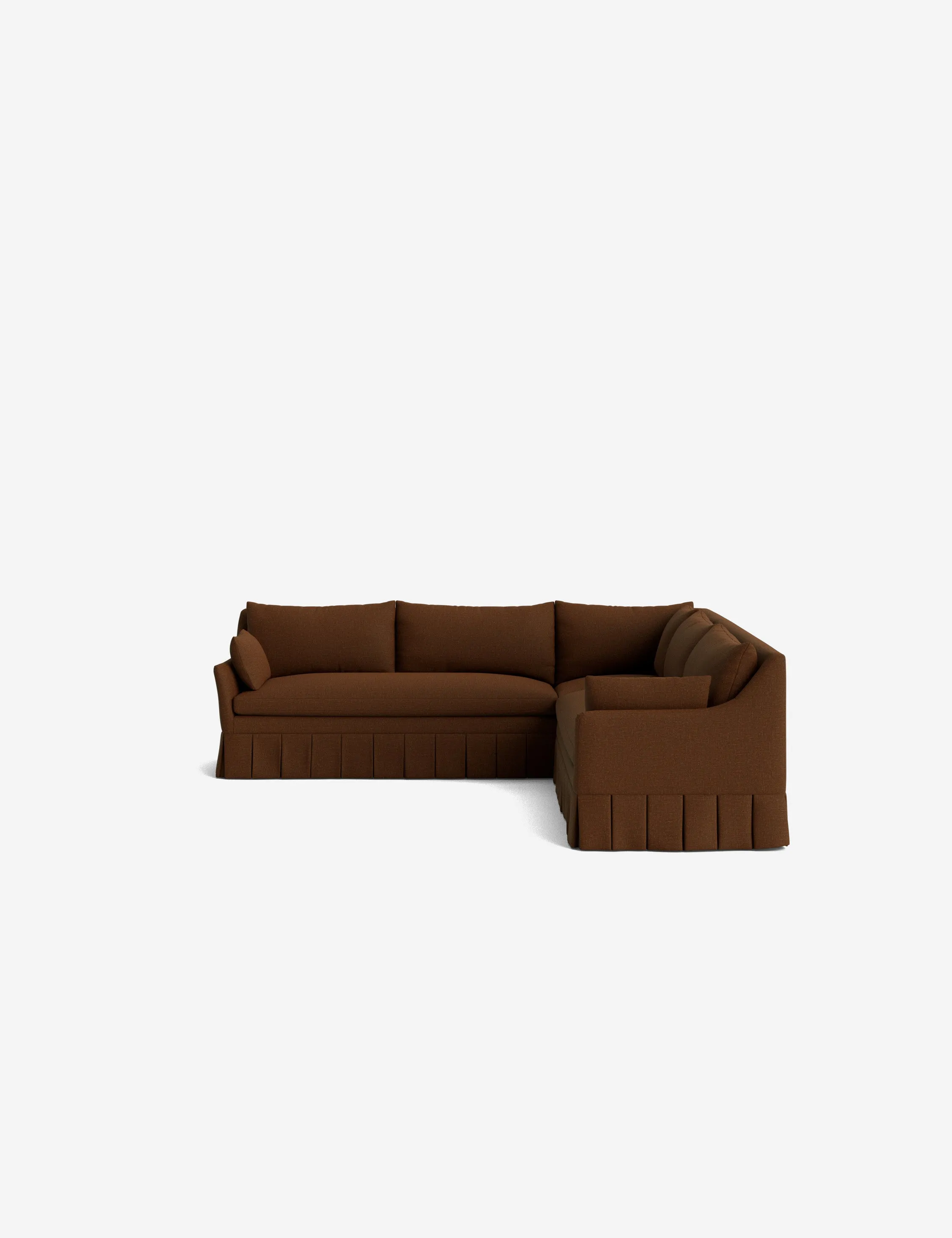 Portola Pleated Sectional Sofa