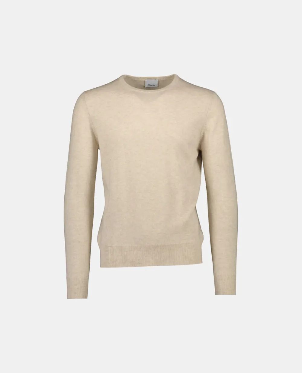 Pullover aus Cashmere in Beige - Lockerer Schnitt