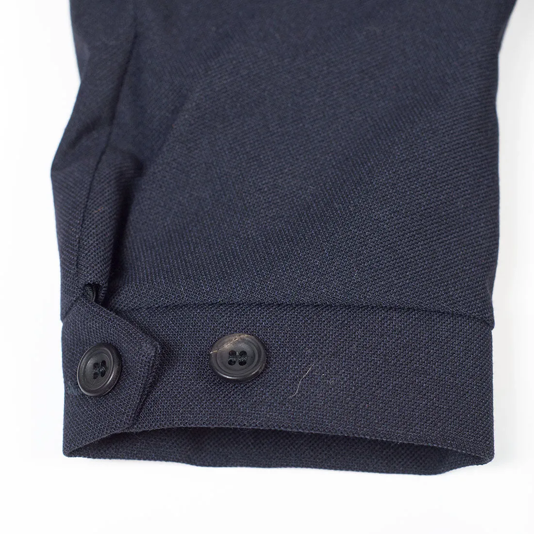 "Bumfreezer" jacket in Navy hopsack fabric