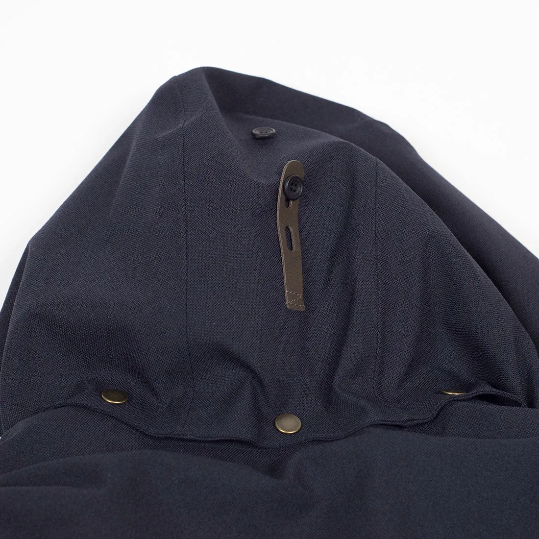 "Bumfreezer" jacket in Navy hopsack fabric