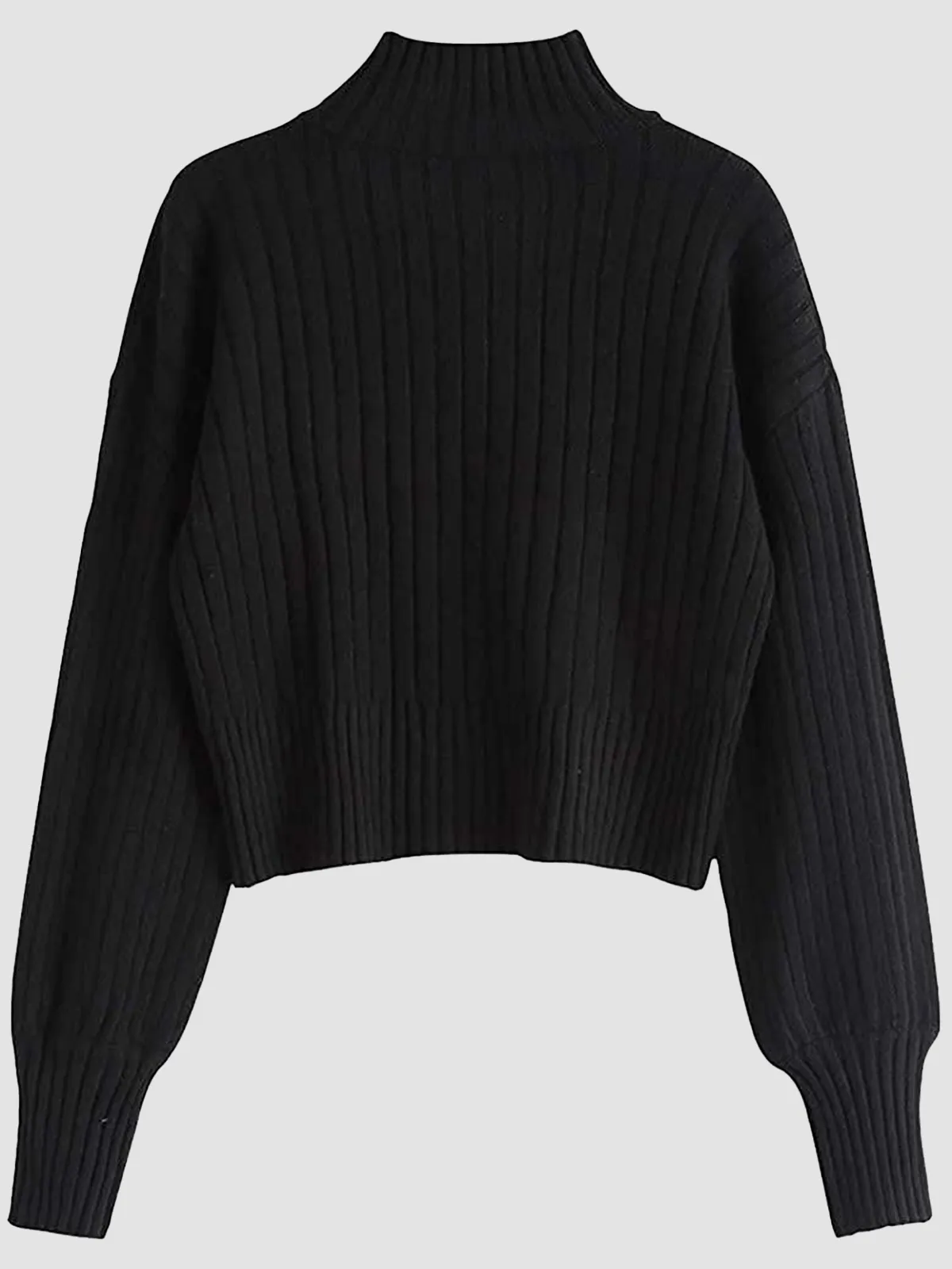 Round Neck Long Sleeve Sweater