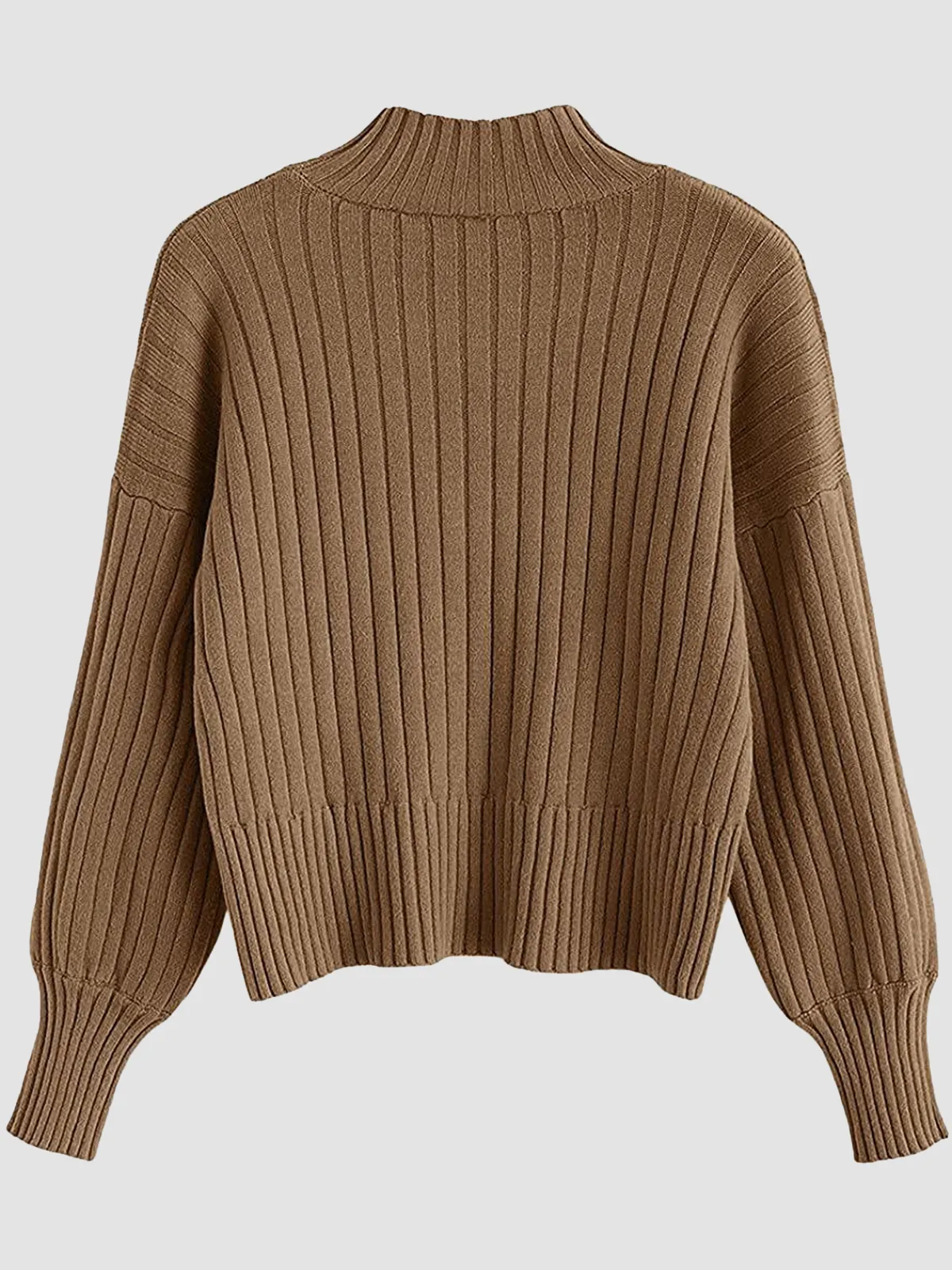 Round Neck Long Sleeve Sweater