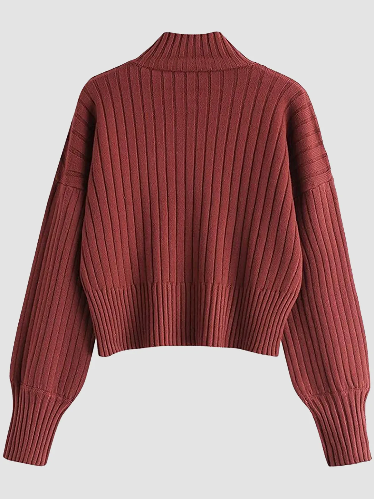 Round Neck Long Sleeve Sweater