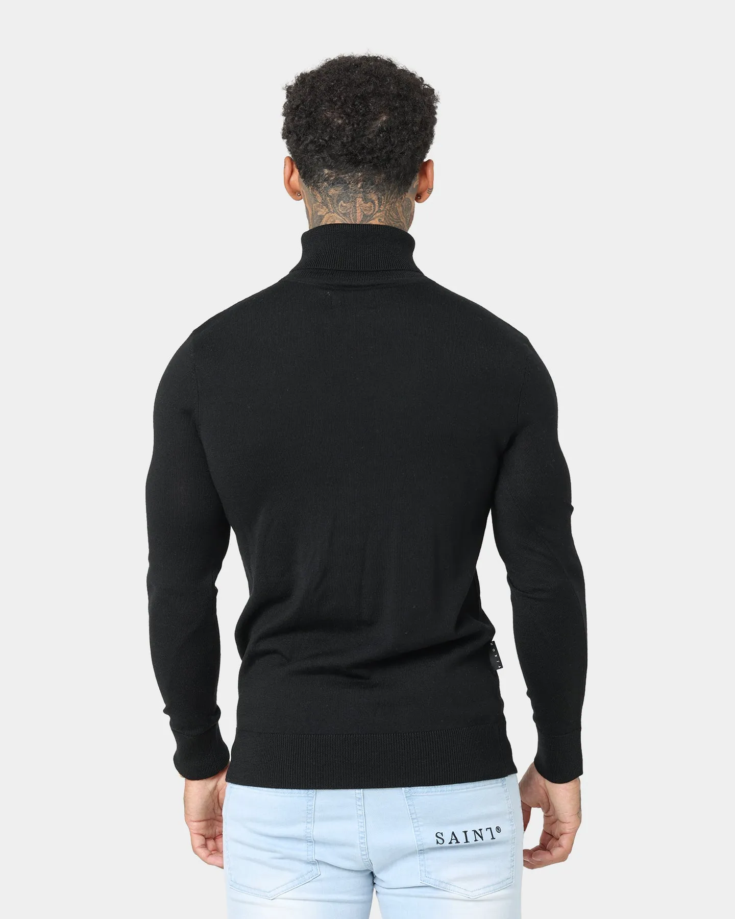 Saint Morta Rollneck Sweater Black