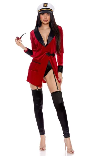 Sexy Hugh Hefner Smoking Jacket Halloween Costume