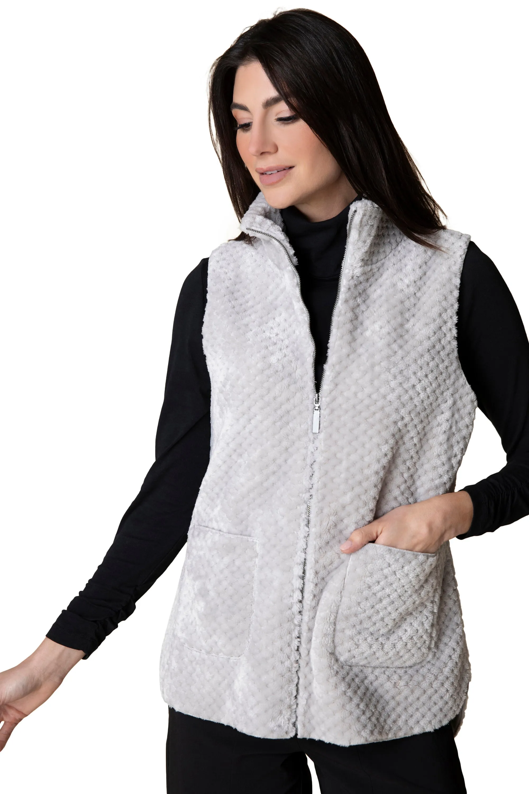 Sherpa Zip Vest