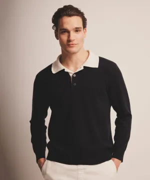 Signature Cashmere Rugby Polo