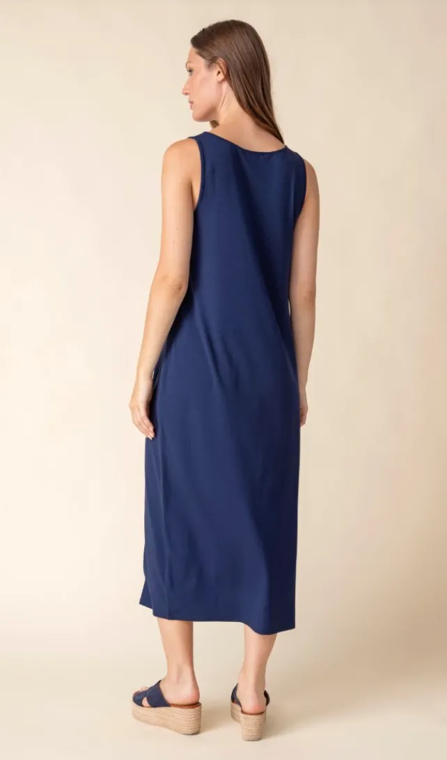 Simple Navy Dress