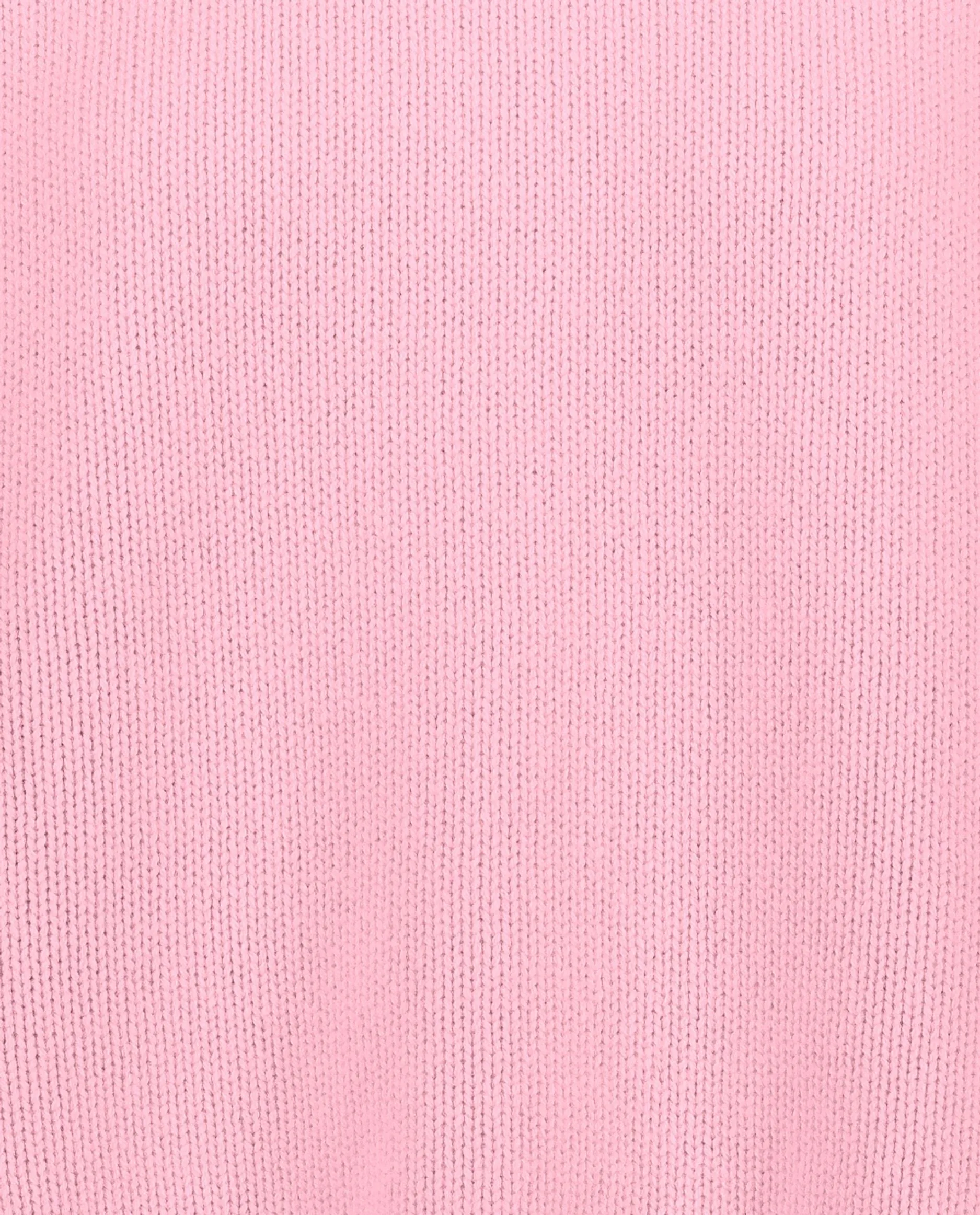 Stehkragen Pullover aus Cashmere-Mischung in Rose