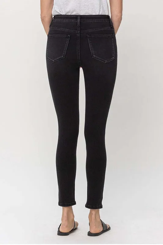 Super Soft Super High Rise Ankle Skinny Denim Jeans | Vervet* - Final Sale