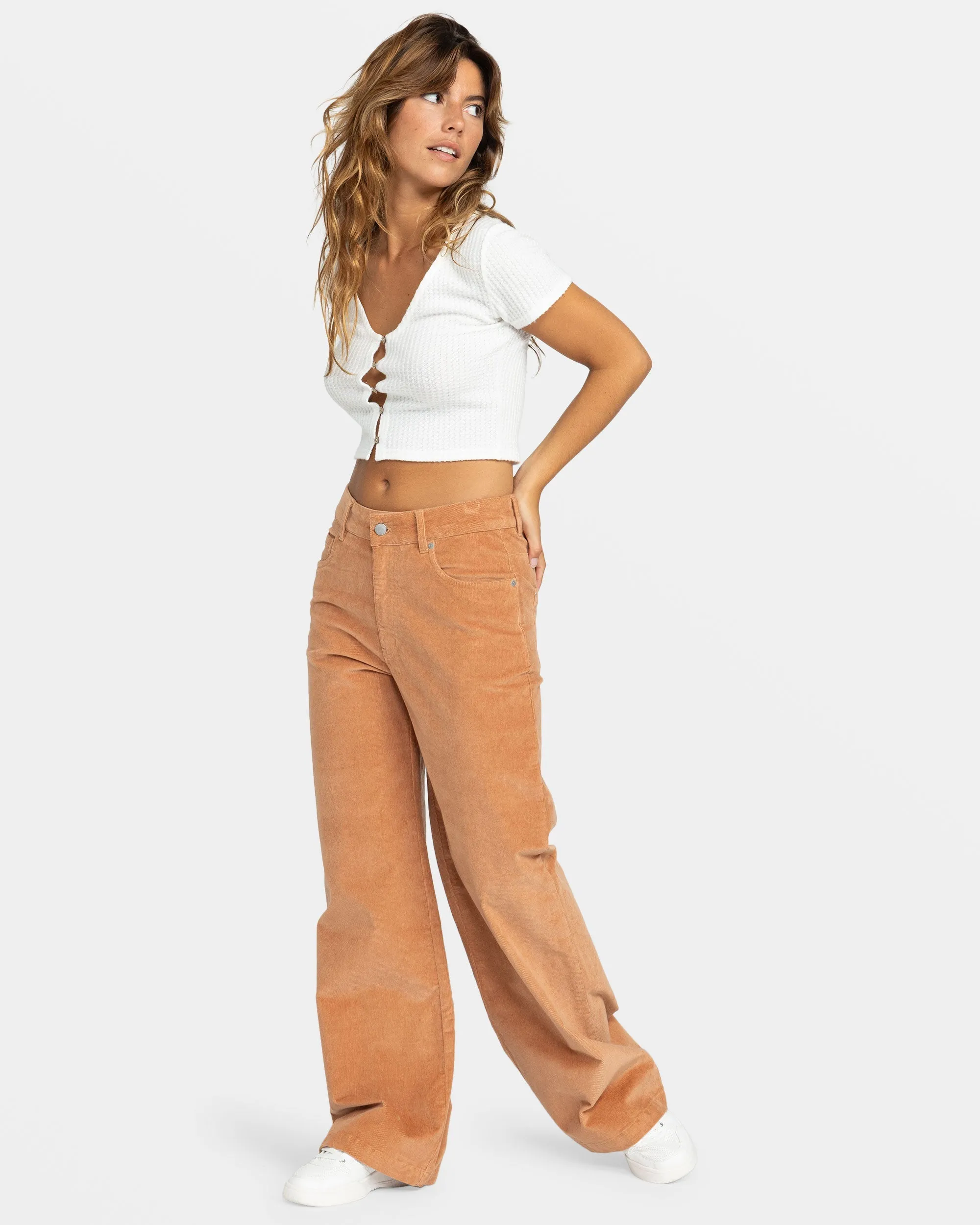 Surf On Cloud Corduroy Pant - Camel