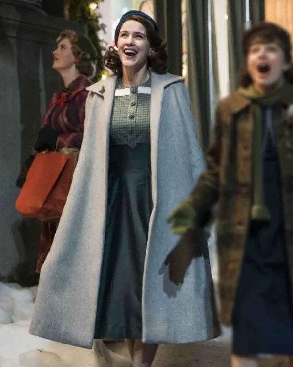 The Marvelous Mrs Maisel Miriam Maisel Grey Coat