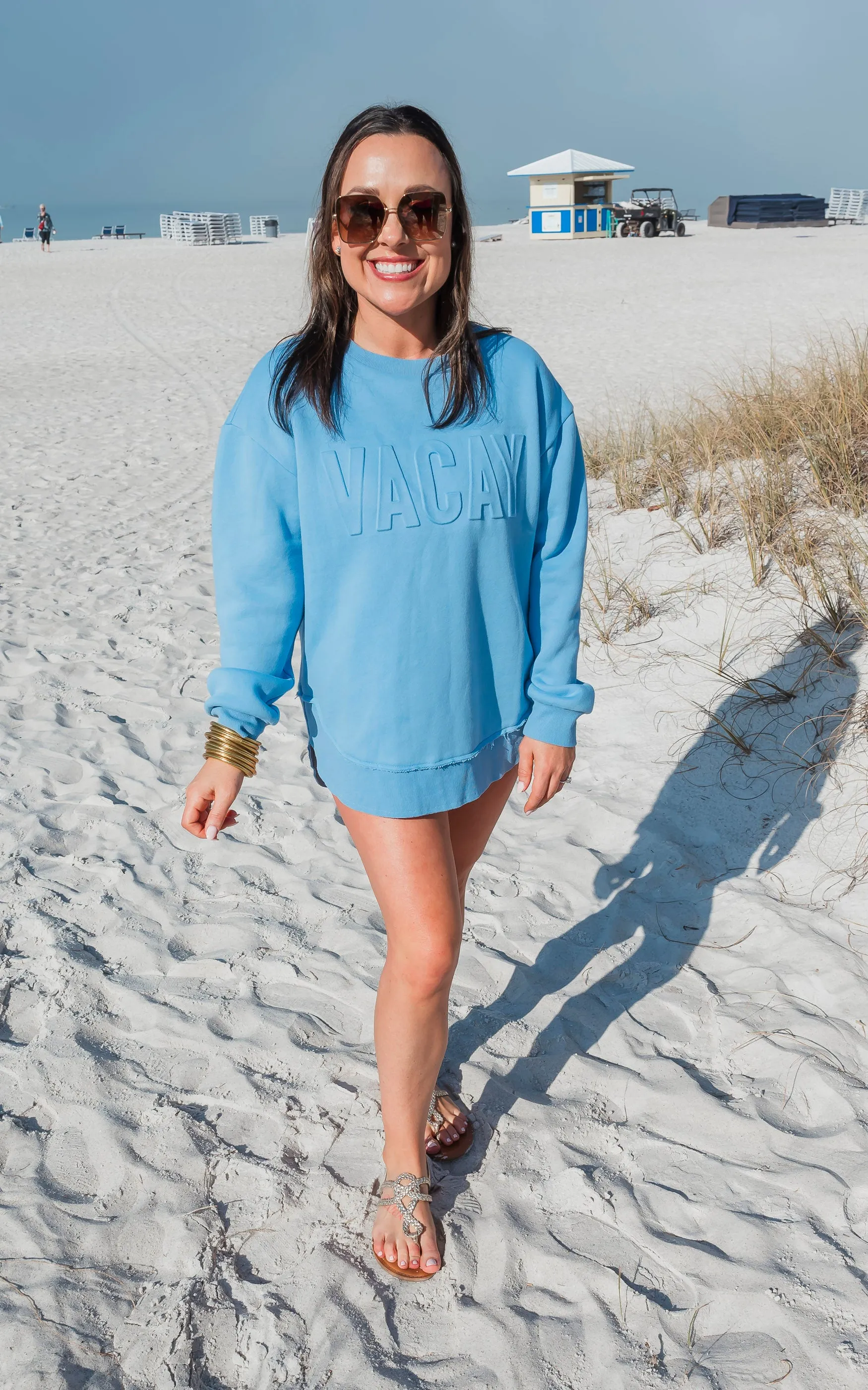 Vacay Weekender Fleece Tunic