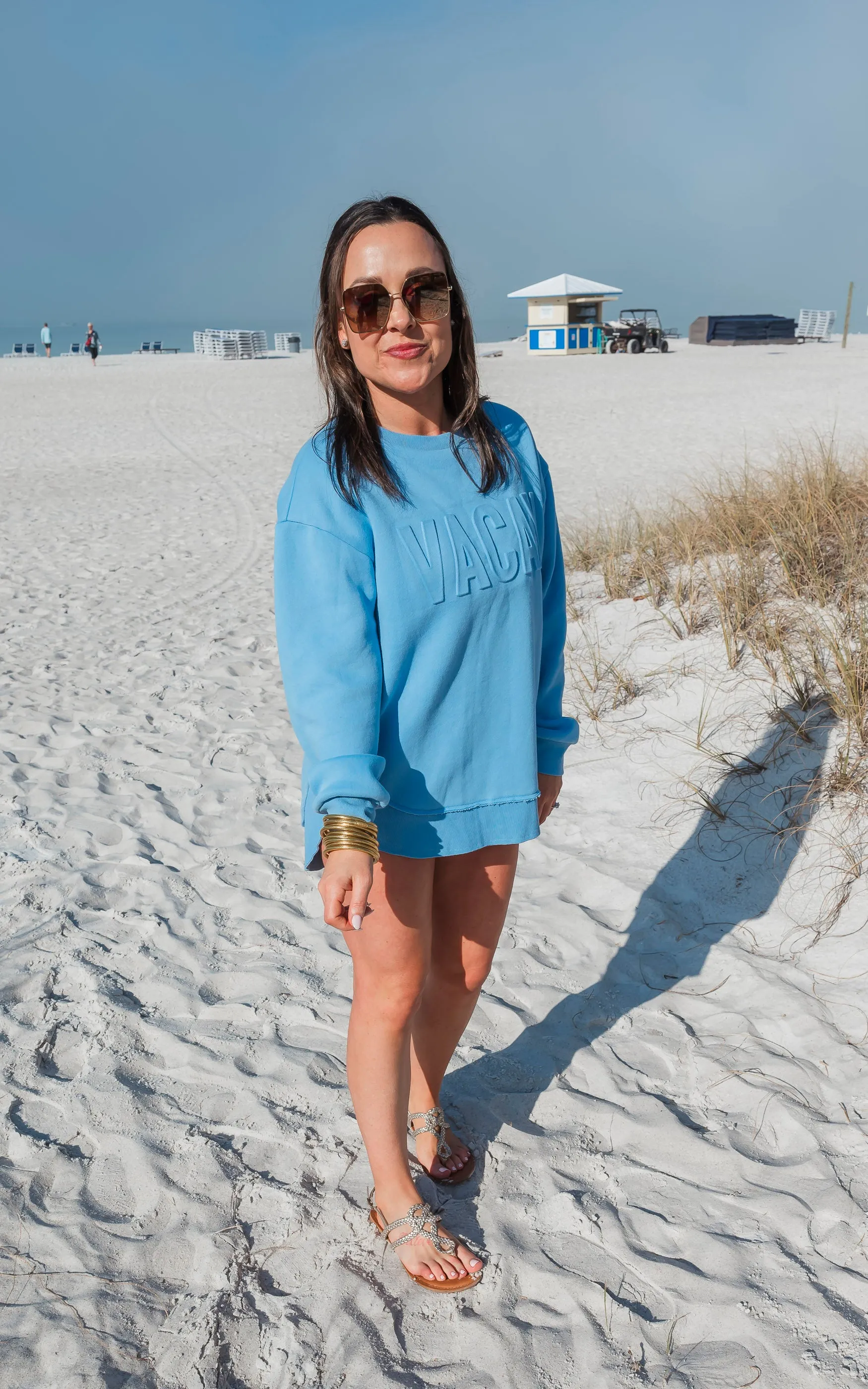 Vacay Weekender Fleece Tunic